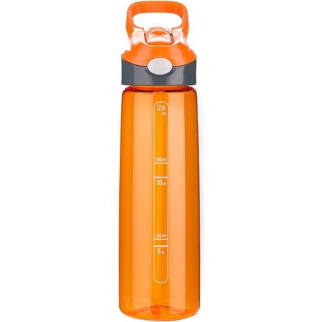 Auslaufsichere und verschleißfeste Wasserflasche, BPA-frei, 700 ml großes Fassungsvermögen, für Sportbecher ohne Trinkgeld (Farbe: Blau)