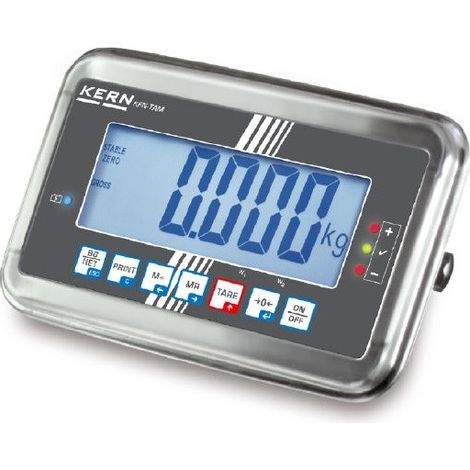 Kern - Afficheur en inox 12 V 500 mA avec écran LCD 52 mm - KFN-TM (1/3)