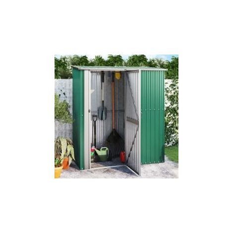 Abri de jardin Vert 180,5x97x209,5 Acier galvanisé (1/5)