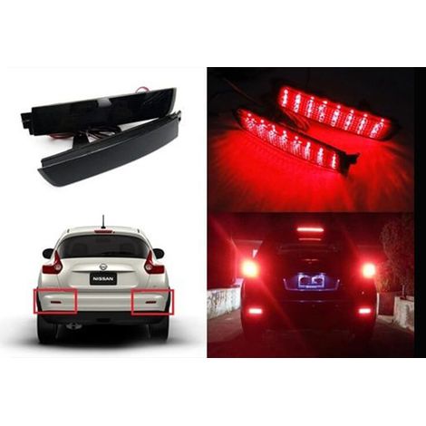 Kit 2 Fanali Posteriori A Led Nero Fume Per Nissan Juke Murano Sentra Sentra Infiniti FX35 FX37 FX50 QX70 (1/3)