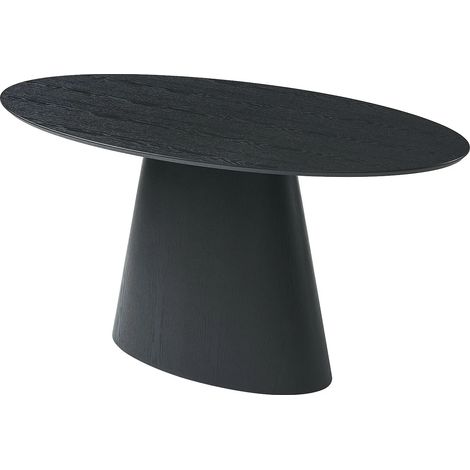 Tavolo da pranzo 6 coperti in MDF Nero - ANTELADA (1/5)