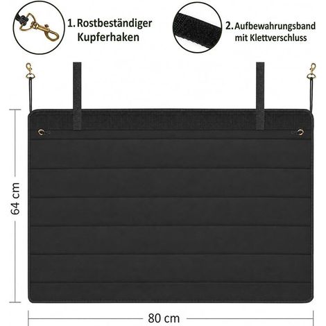 Tapis de Coffre de Voiture,Protection de Coffre,Tapis Coffre Chien (1/2)