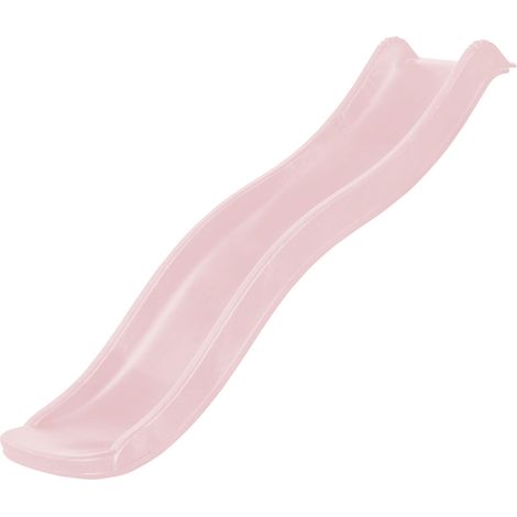 Axi Sky175 Toboggan À Eau En Rose Pastel - 175 Cm  Élément Complémentaire Pour Aire De Jeux / Maison De Jeu Enfant  Toboggan Pour Hauteur De Estrade 90 Cm