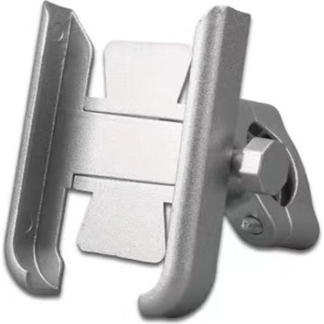 Support de téléphone portable et GPS pour guidon de moto Vespa LX LXV Sprint GTS GTV 50 150 250 300 300ie, argent. (1/5)