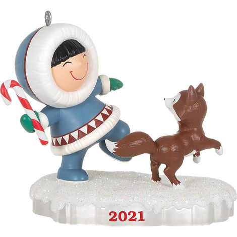 Pingouin et Fille en Résine - Décoration de Noël Artisanale à Faire Soi-Même (1/5)
