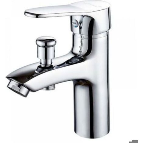 Robinet Baignoire - Mitigeur Monotrou Chaude Froide - Pour Salle De Bain Douche Et Baignoire - 1 Piece (1/4)