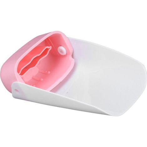 Rallonge de bec de robinet Rallonge de Robinet Portable Bec d'Extension d'Évier pour Tout-petits bricolage vasque Grise Rose (1/4)