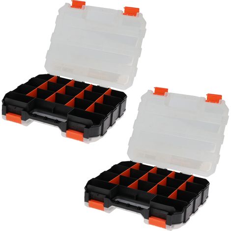 2 Stück AUFBEWAHRUNGSBOX Schraubenbox 32X27X8CM-CY8002060-2-stück (1/5)
