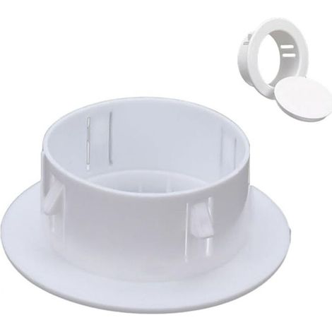Cache-trou décoratif pour climatiseur 60 mm, couvre-trou mural décoratif, cache-ventilation murale de protection, couvre-trou pour installation clim (1/5)