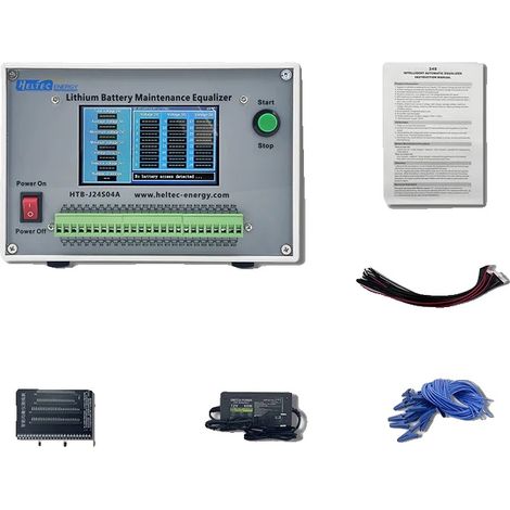 Balanceador de baterías, compatibilidad 2-24S, monitorización inteligente, HTB-J24S04A (1/2)