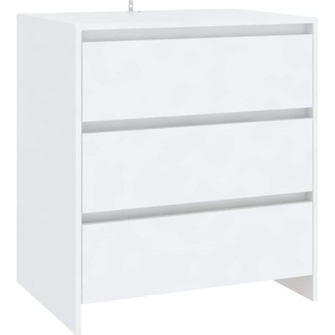 Maison Exclusive - Aparador de madera contrachapada blanco 70x41x (1/5)
