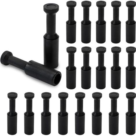 20 pièces 10mm Tubes OD Push to Connect Pneumatique Raccord à bille en résine PBT (PP10) (1/4)