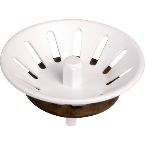 Valentin – Bouchon d'évier 75 mm – Panier de bonde Ø 75 mm – Série 390100 – Pour installations sanitaires
