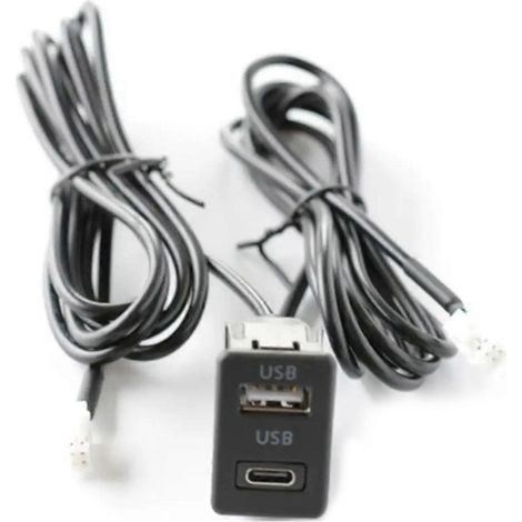 USB+TYPE-C Port Panel Interface Extension Cable Adapter-- (1/5)