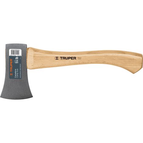 Hacha cazador con mango de madera - 565 g - 35 cm