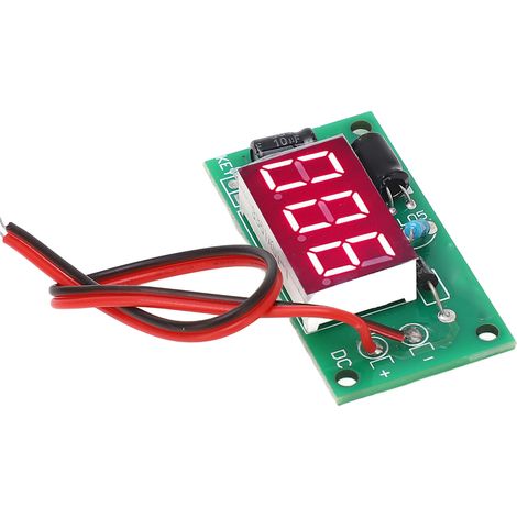 Module de comptage de puissance à affichage numérique rouge à 3 chiffres avec accumulateur de mémoire QF-MC03-1 7-16 V (1/5)