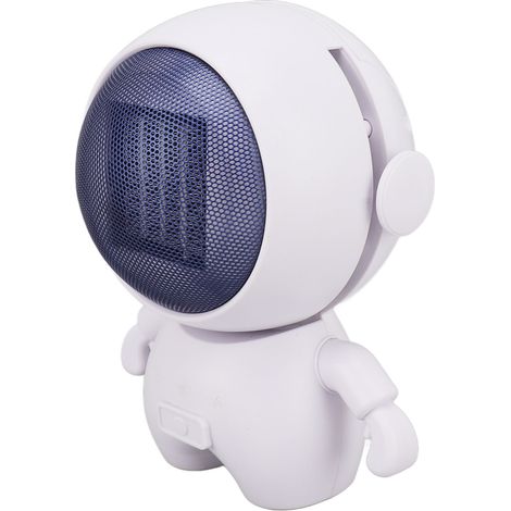 Chauffage soufflant électrique portable, écoénergétique, élément chauffant en céramique, humidificateur de bureau en forme d'astronaute, prise européenne, 220 V (1/5)