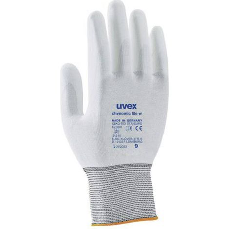 UVEX PHYNOMIC LITE W 6004109 GANTS DE TRAVAIL TAILLE: 9 1 PAIRE(S) (1/2)
