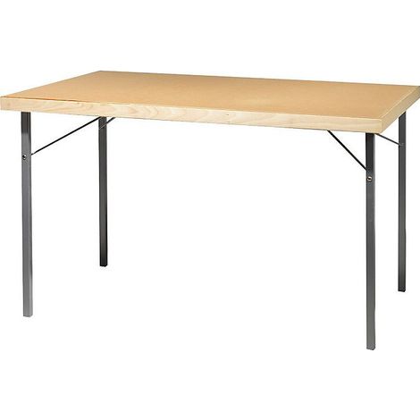 FRANKEL kaiserkraft, Table pliante, piètement métallique,