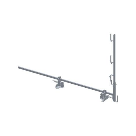Garde-corps REVERSOL® adapté pour batiments industriels/agricoles - DIMOS - 2240 mm