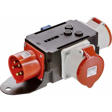 CEE-Adapter MIXO MOSEL 1xCEE-Stecker 400V,32 A,5-polig IP44 AS-SCHWABE