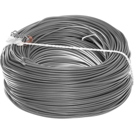 Cavo di installazione H05V-K (LgY) 0,5 grigio /100m/
