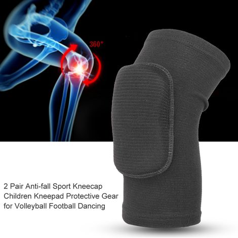 2 Genouillères de Protection Enfant pour Football, Volleyball et Danse - Confort et Résistance (65-90 kg)