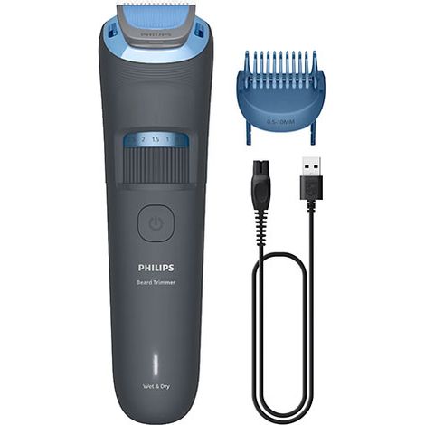 Philips Beard Trimmer 3000 Series BT3617/15 Arreglo de barba con cuchillas de punta redondeada (1/5)