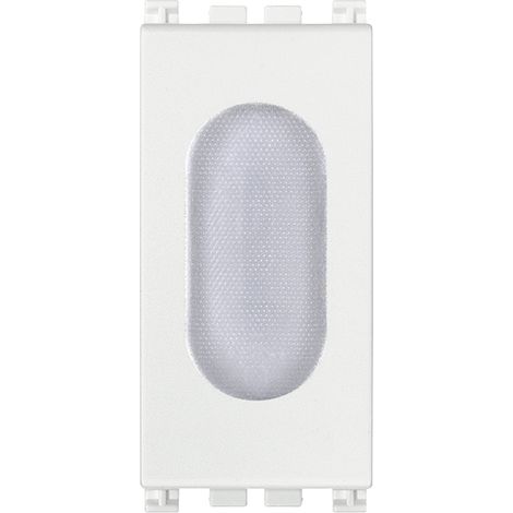 Doppia spia neutra Vimar arkè bianco 19388.B