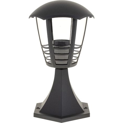 Lampara Sobremuro Exterior Va 1xe27 Ip44 Antracita 29,7cm de FABRILAMP. (1/2)