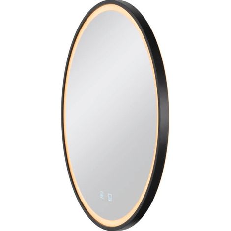 Applique miroir Trukko Noir - Ø 60cm - 1007201 (1/3)
