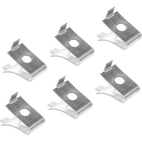 d étagère en acier inoxydable clips métalliques pour