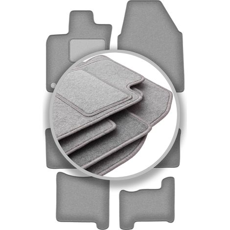 Tapis de voiture gris pour : Nissan Qashqai +2 crossover (2007-2013) (1/5)
