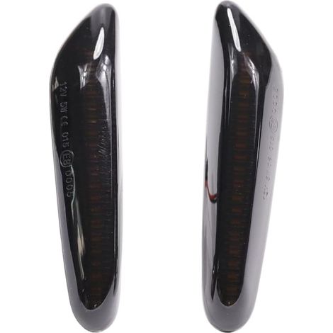 Clignotants Led Indicateur Latéral Dynamique Remplacement Pour B-MW 1 3 5 Series E60 E61 E81 E82 E88 E46 E90 E91 E92 E93 X3 E83 X1 E84 (noir) (1/5)