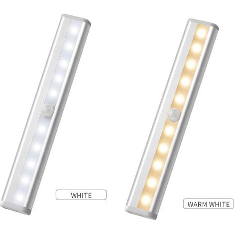 Lot de 2 lampes LED avec détecteur de mouvement, pour la décoration et une utilisation dans différents environnements.-AquaForge