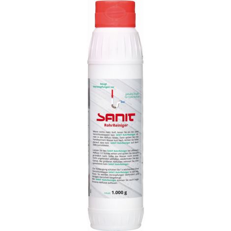 cure-pipe Sanit 3061 1000 g, bouteille (1/2)