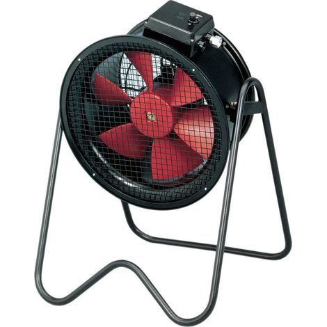 Ventilateur hélicoïde tubulaire mobile, monophasé 230 V, D315mm, 2250 m3/h S&P (UNELVENT) 010358 (1/2)
