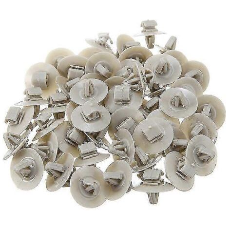 100 clips pour moulure latérale inférieure Renault Kangoo Trafic, Nissan Primastar, Opel Vivaro, etc. (Voir photo) (1/5)