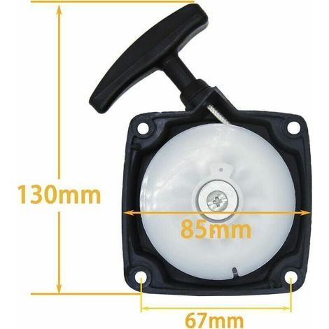 2ps Lanceur + Mitnehmerplatte pour Débroussailleuse Red Fox Tarus Fuxtec Timbertech BC52. BC520 (1/4)