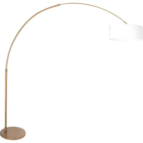 Steinhauer - lampada da terra - Sparkled Light - bronzo bianco - (1/3)