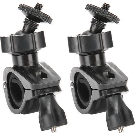 2PCS HD‑076A Support de caméra embarquée DV pour voiture, vélo et moto (tête de vis)