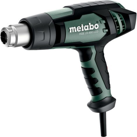 HG 23-650 LCD-Heißluftpistole – 2300 W – Luftstrom 150/500 l/min – 0,7 kg Metabo