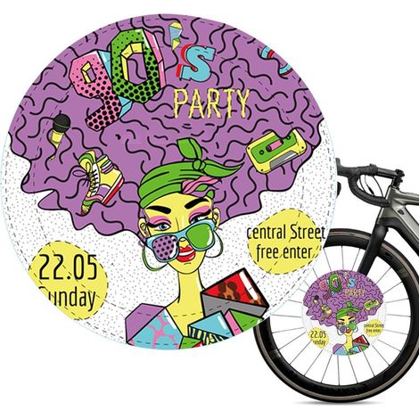 Cache De Frein À Disque De Vélo pour Le Nettoyage Et L'entretien - Protection De Disque De Frein Universelle (Environ 32 Cm) en PP Robuste pour VTT Et Vélos De Course - Protège Les Plaquettes De (1/5)