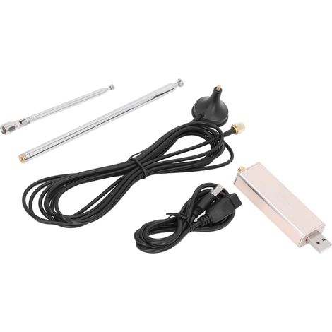 Récepteur logiciel SDR pleine bande 0,1 MHz – 1,7 GHz, kit d'antenne, TCXO, compensation de température (1/5)
