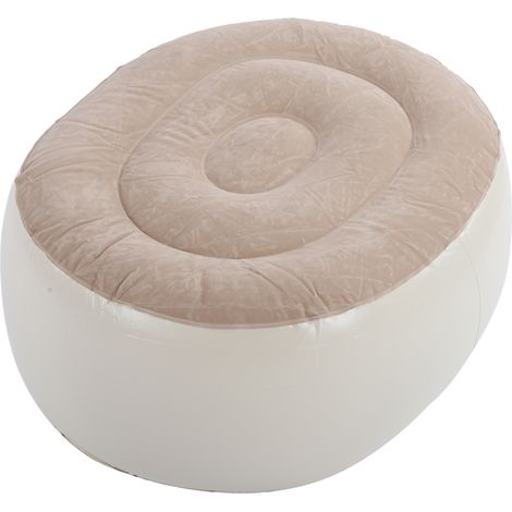 Tabouret gonflable portable en PVC, coussin moelleux pour les pieds, idéal pour le fitness et le sport en intérieur et en extérieur. (1/5)