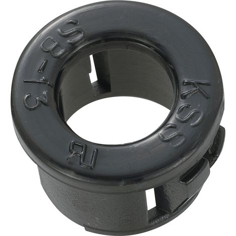 TRU COMPONENTS TC-SBR13203 Kabeldurchführung Klemm-Ø (max.) 8 mm Plattenstärke (max.) 3.2 mm Polya
