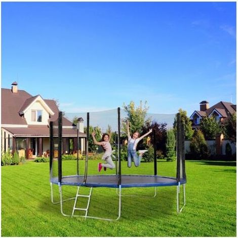 Coussin de protection pour trampoline 427 cm – Largeur 32 cm – Housse résistante aux UV et imperméable – Protection à 360° (1/5)