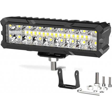 15,5 cm, 93 W LED-Scheinwerfer, super leistungsstark, Halogen, LED-Bar, weißes Kombinationslicht, 12–24 V, für ATV, SUF, Jeep 4×