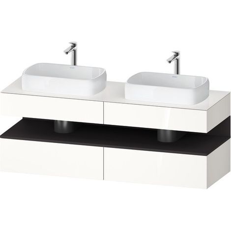 Duravit Collection One Meuble sous-vasque sur console, 2 tiroirs,