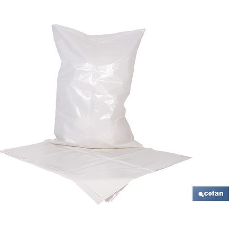 Pack of 10 polyethylene bags 550 x 750 mm - high resistance (1/4)